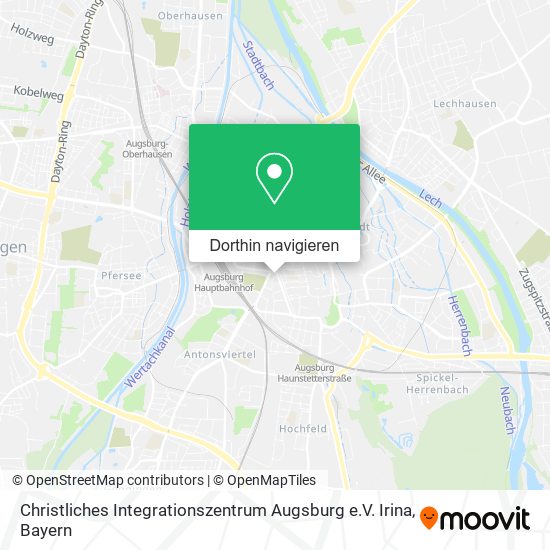 Christliches Integrationszentrum Augsburg e.V. Irina Karte