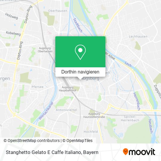 Stanghetto Gelato E Caffe Italiano Karte