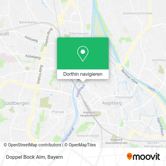 Doppel Bock Alm Karte