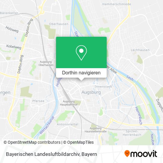 Bayerischen Landesluftbildarchiv Karte