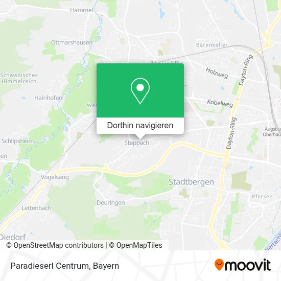 Paradieserl Centrum Karte