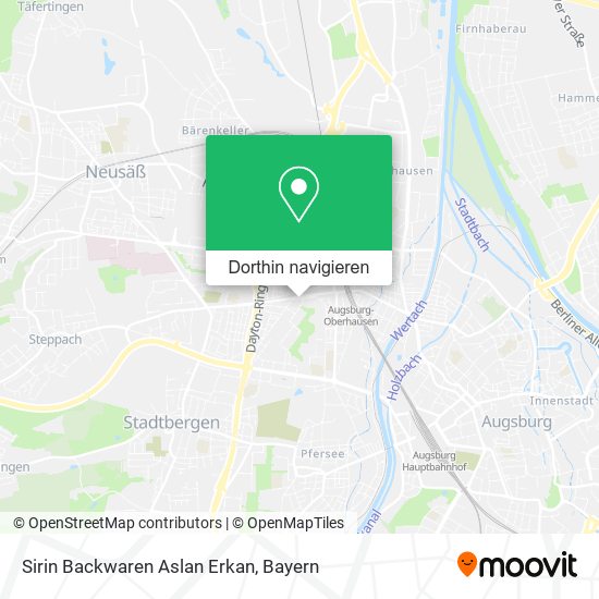 Sirin Backwaren Aslan Erkan Karte