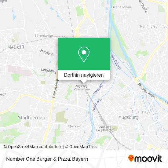 Number One Burger & Pizza Karte
