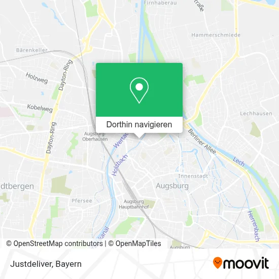 Justdeliver Karte