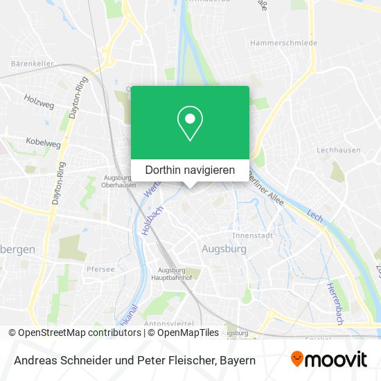 Andreas Schneider und Peter Fleischer Karte
