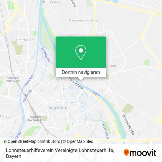 Lohnsteuerhilfeverein Vereinigte Lohnsteuerhilfe Karte