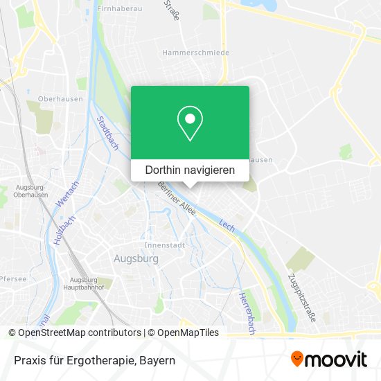 Praxis für Ergotherapie Karte