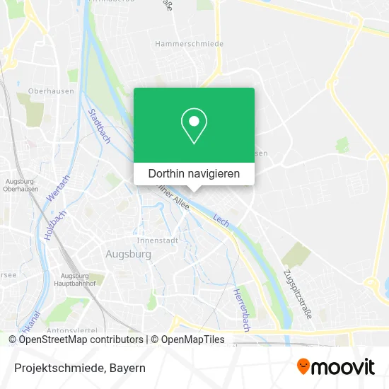 Projektschmiede Karte
