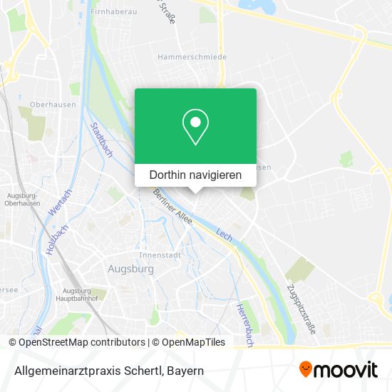 Allgemeinarztpraxis Schertl Karte