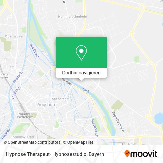 Hypnose Therapeut- Hypnosestudio Karte