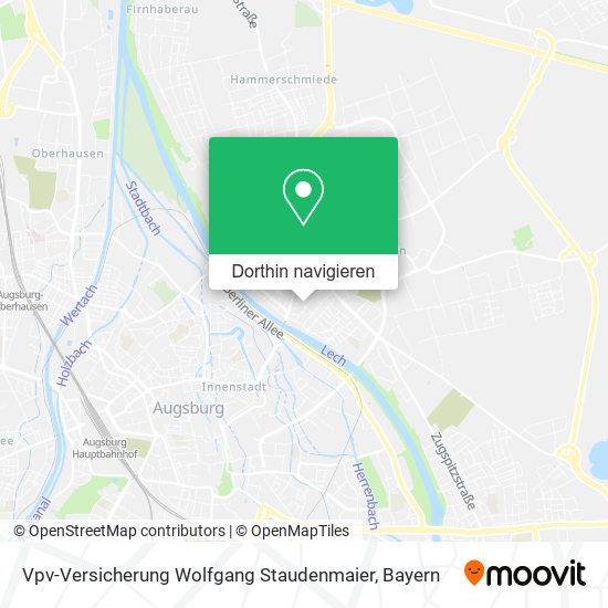 Vpv-Versicherung Wolfgang Staudenmaier Karte