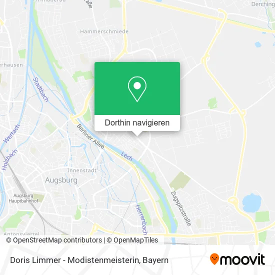 Doris Limmer - Modistenmeisterin Karte