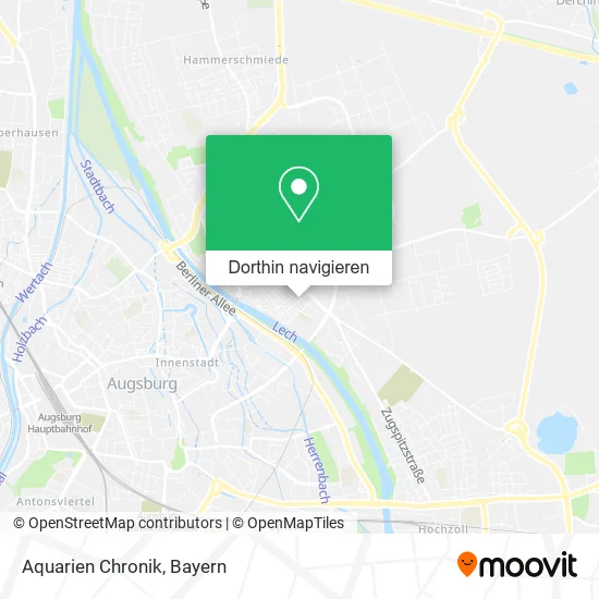 Aquarien Chronik Karte