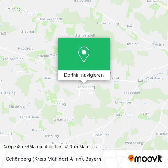 Schönberg (Kreis Mühldorf A Inn) Karte