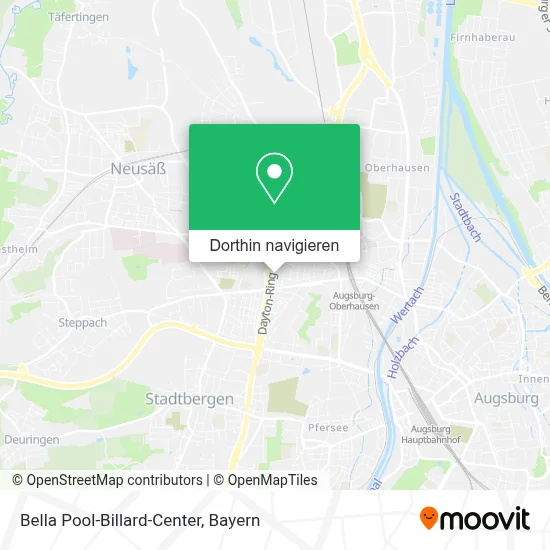 Bella Pool-Billard-Center Karte