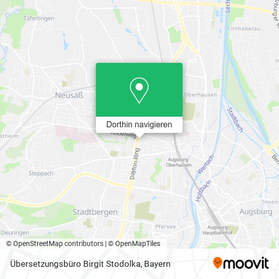 Übersetzungsbüro Birgit Stodolka Karte