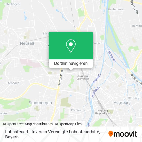 Lohnsteuerhilfeverein Vereinigte Lohnsteuerhilfe Karte