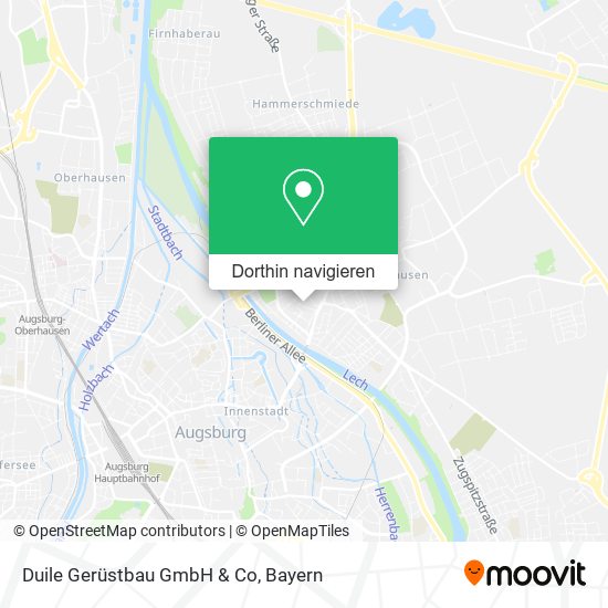 Duile Gerüstbau GmbH & Co Karte