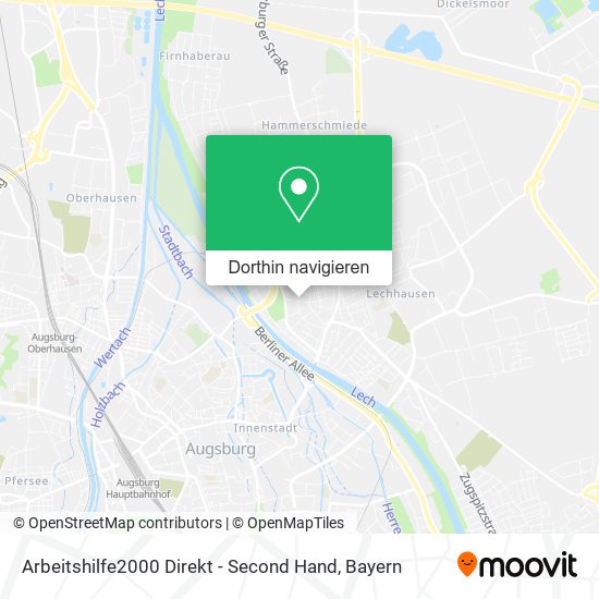 Arbeitshilfe2000 Direkt - Second Hand Karte