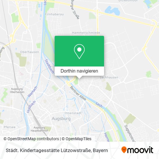 Städt. Kindertagesstätte Lützowstraße Karte
