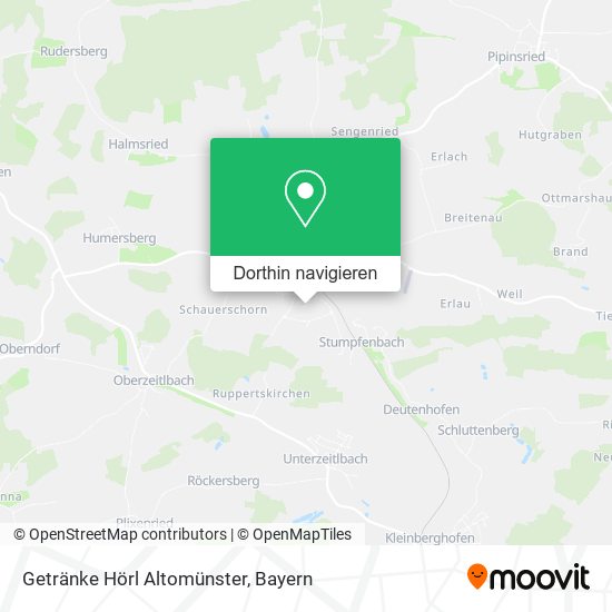 Getränke Hörl Altomünster Karte