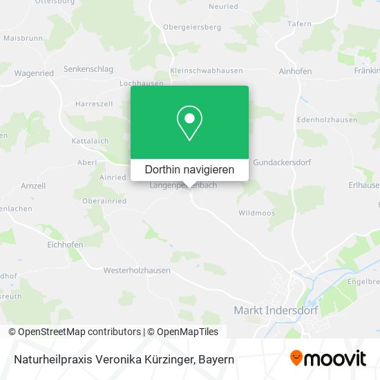 Naturheilpraxis Veronika Kürzinger Karte