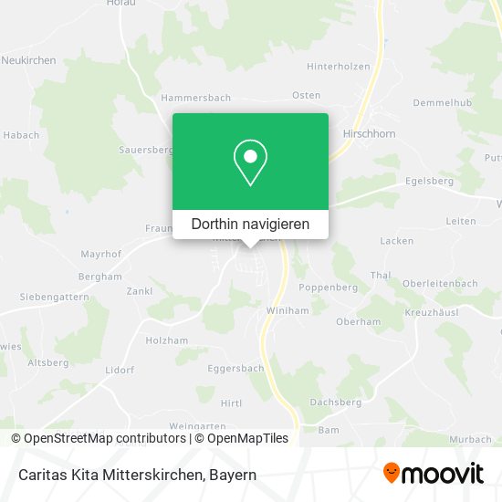 Caritas Kita Mitterskirchen Karte