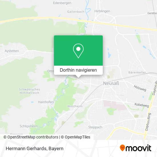 Hermann Gerhards Karte