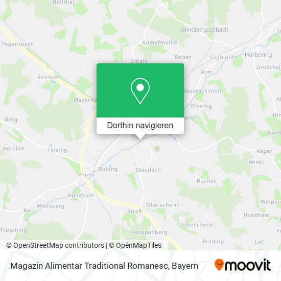Magazin Alimentar Traditional Romanesc Karte