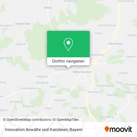 Innovation Anwälte und Kanzleien Karte