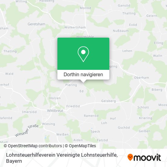 Lohnsteuerhilfeverein Vereinigte Lohnsteuerhilfe Karte