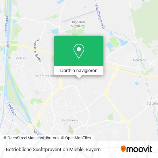 Betriebliche Suchtprävention Miehle Karte