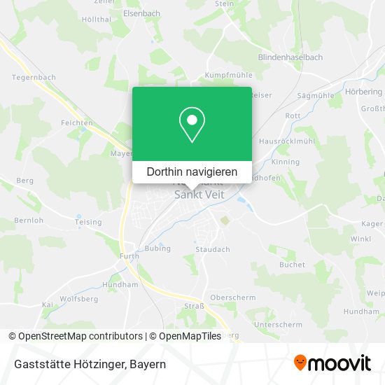 Gaststätte Hötzinger Karte