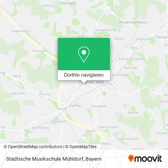 Städtische Musikschule Mühldorf Karte