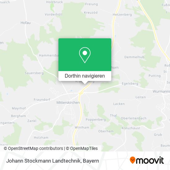 Johann Stockmann Landtechnik Karte