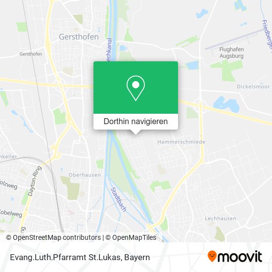 Evang.Luth.Pfarramt St.Lukas Karte