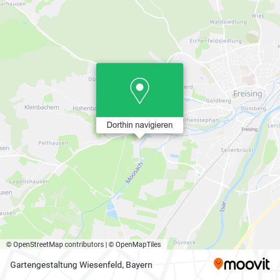 Gartengestaltung Wiesenfeld Karte
