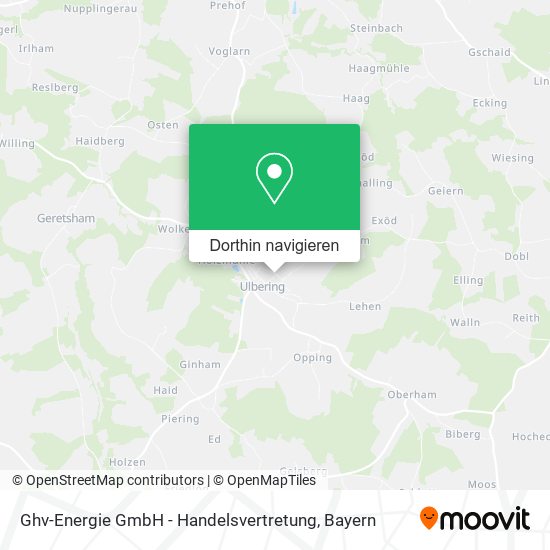 Ghv-Energie GmbH - Handelsvertretung Karte