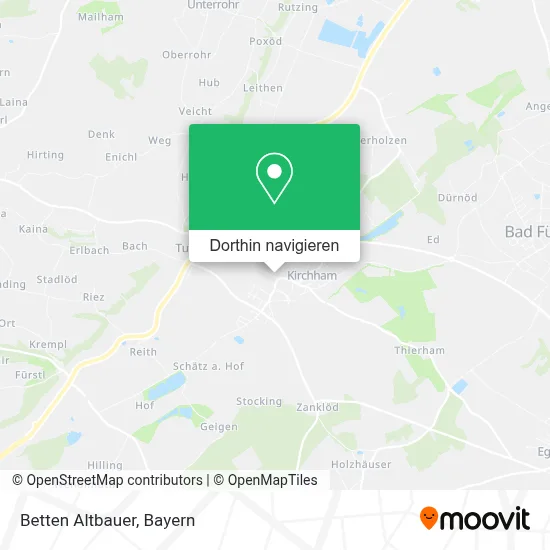 Betten Altbauer Karte