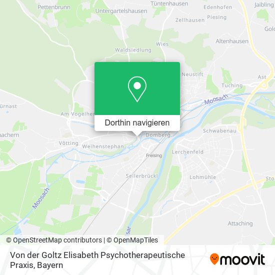 Von der Goltz Elisabeth Psychotherapeutische Praxis Karte