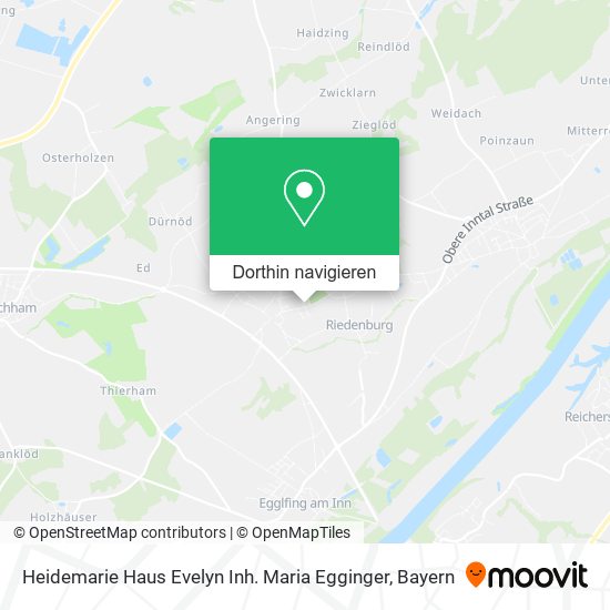 Heidemarie Haus Evelyn Inh. Maria Egginger Karte