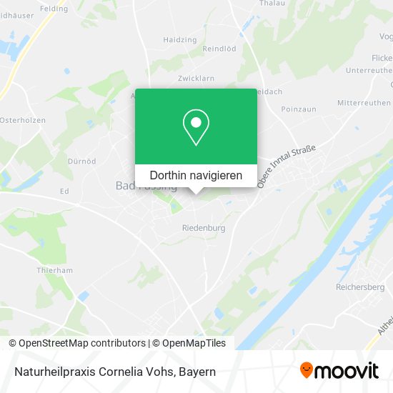 Naturheilpraxis Cornelia Vohs Karte