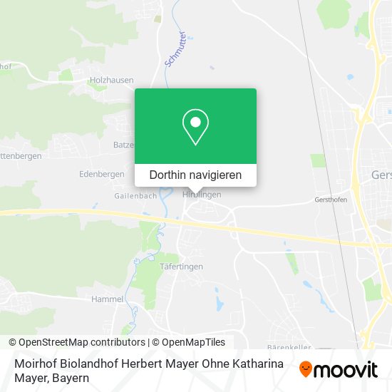 Moirhof Biolandhof Herbert Mayer Ohne Katharina Mayer Karte