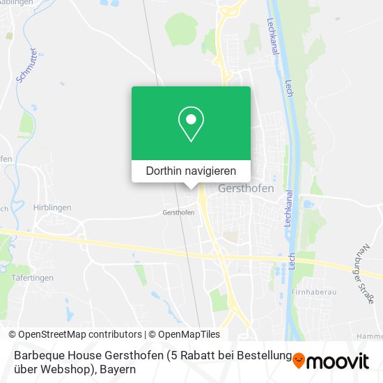 Barbeque House Gersthofen (5 Rabatt bei Bestellung über Webshop) Karte