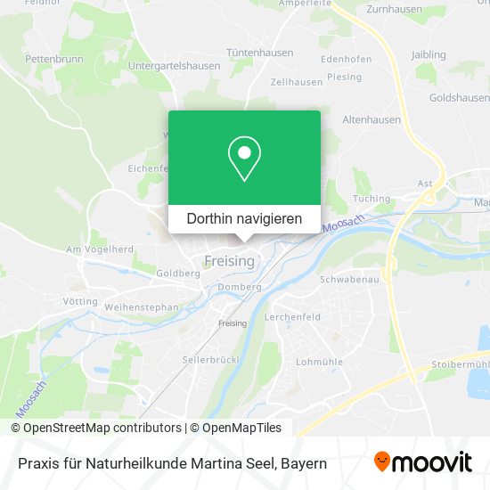Praxis für Naturheilkunde Martina Seel Karte