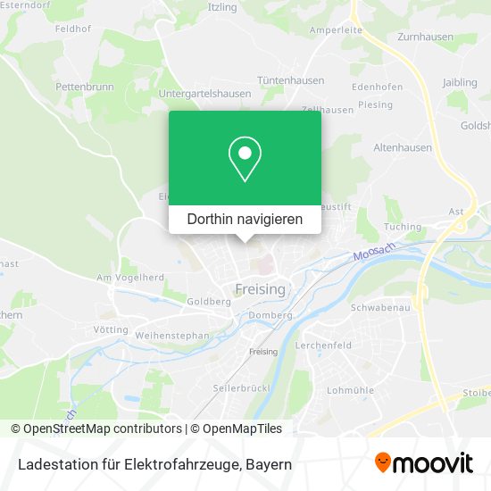 Ladestation für Elektrofahrzeuge Karte