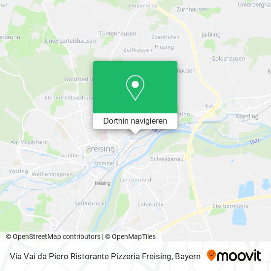 Via Vai da Piero Ristorante Pizzeria Freising Karte