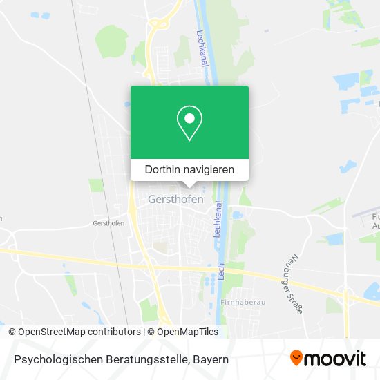 Psychologischen Beratungsstelle Karte