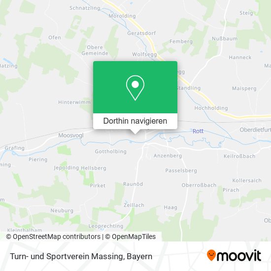 Turn- und Sportverein Massing Karte