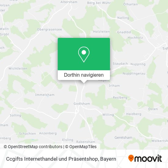 Ccgifts Internethandel und Präsentshop Karte